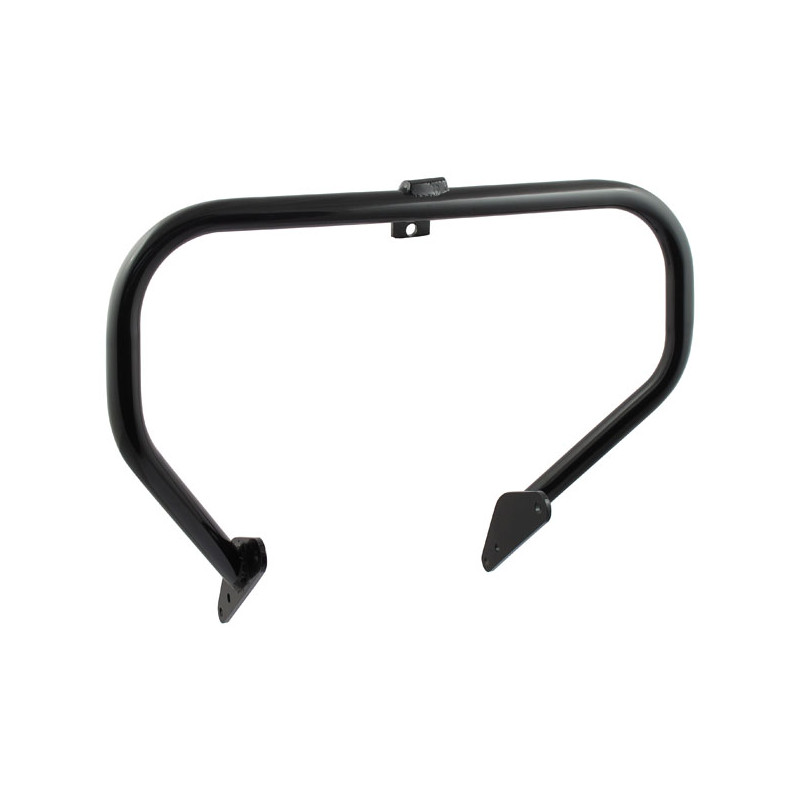 Front engine guard kit, black 91-05 Dyna with mid-controls (NU)