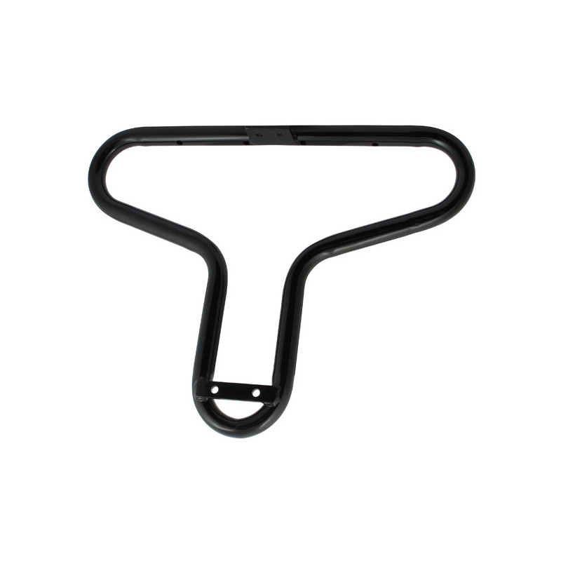 Front engine guard, black 04-22 XL (NU)