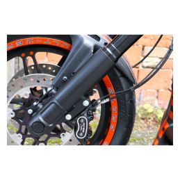 Cubiertas de deslizadores de horquilla 19-20 Softail FXDRS
