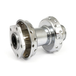 FLST SINGLE FLANGE HUB, CHROME, 40 SPOKE 86-99 FLST MODELS