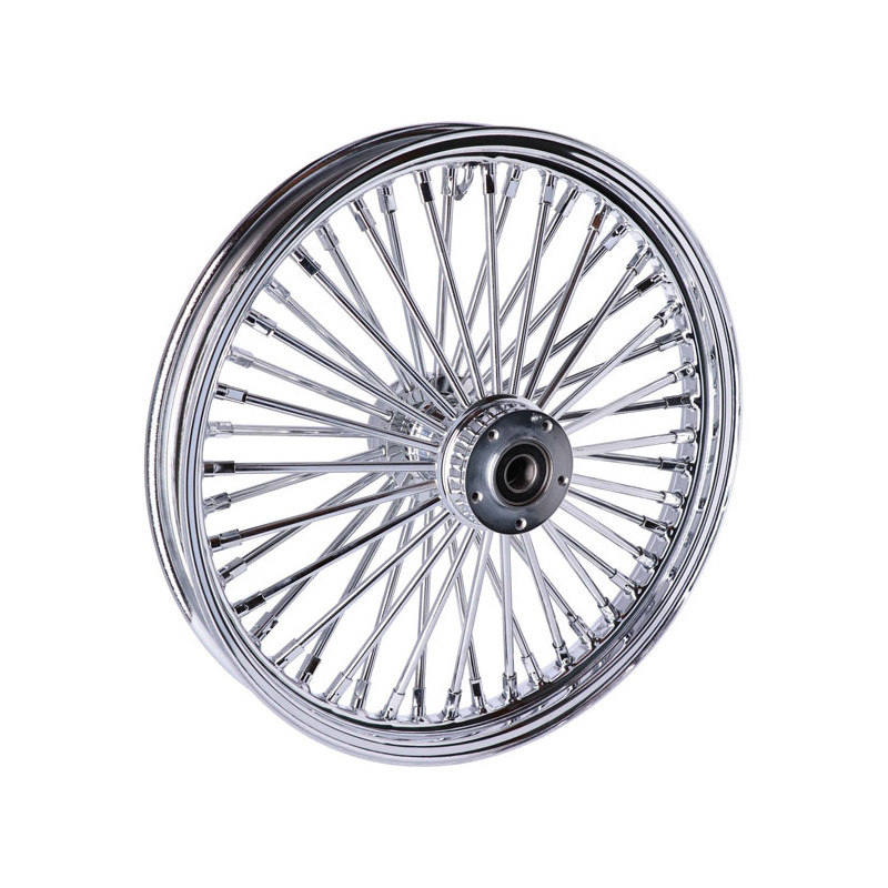 Koło przednie MCS Radial 48 fat spoke 2,15 x 19 DF chromowane - Dla niestandardowych zastosowań