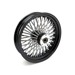 Rueda delantera MCS Radial 48 negra 00-07 Touring