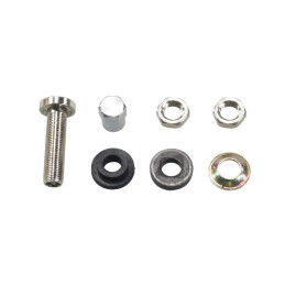 Screw-in tubeless valve stem. Chrome hex cap 