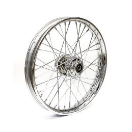 2.15 x 21 front wheel 40 spokes chrome 00-07 FXST/S/B/D FLSTC/S FXDWG(NU)