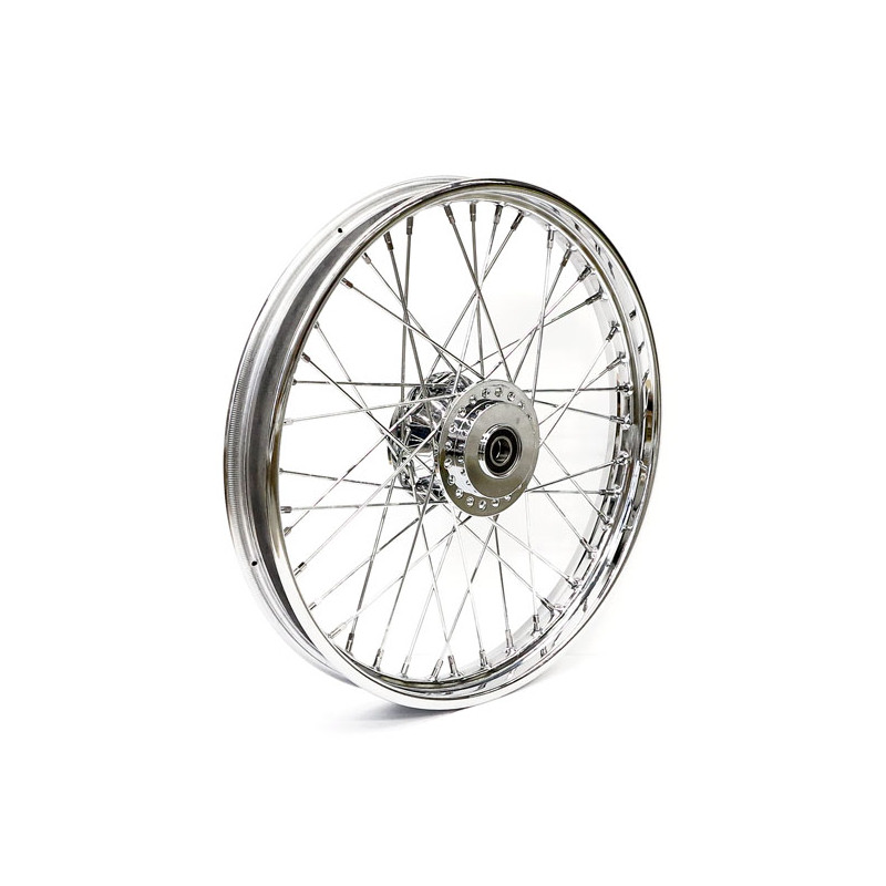 2.15 x 21 front wheel 40 spokes chrome 08-20 XL (excl. 11-20 XL883L 883R 1200X/T)