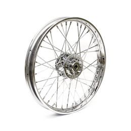 2.15 x 21 front wheel 40 spokes chrome 08-20 XL ABS (excl. 11-20 XL883L 883R 1200X/T)(ABS) 