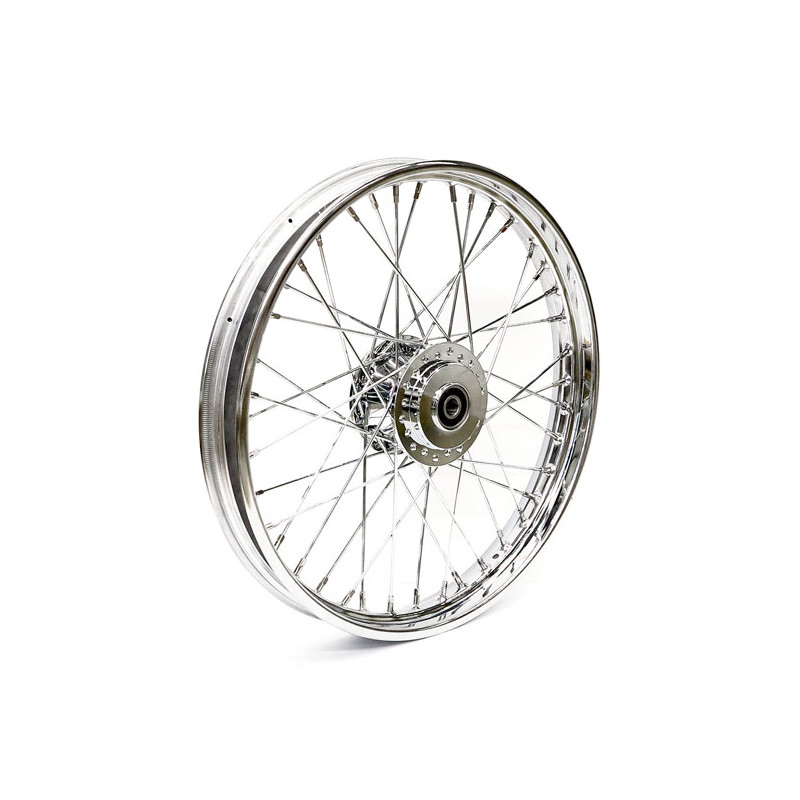 Koło przednie 2.15 x 21 40 szprych chromowane 00-03 FXD 00-07 XL z pojedynczym tarczowym hamulcem