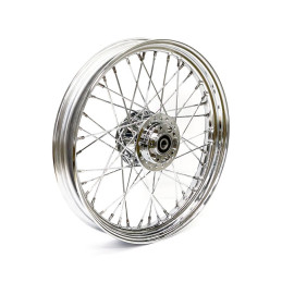 2.50 x 19 front wheel 40 spokes chrome 06-07 XL(NU)