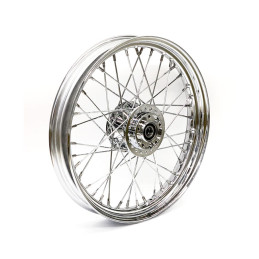 2.50 x 19 front wheel 40 spokes chrome 08-10 XL (ABS)(NU)