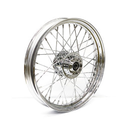 2.50 x 19 front wheel 40 spokes chrome 12-17 FXD (ABS)(NU)