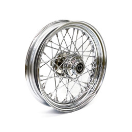 3.00 x 16 front wheel 40 spokes chrome 12-17 FLST/C/F/N (ABS)