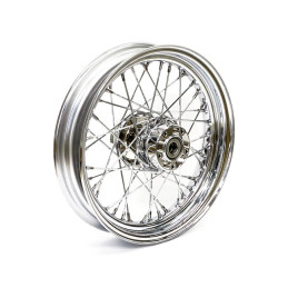 3.00 x 16 front wheel 40 spokes chrome 08-17 FLT FLHT FLHR FLTR FLHX (ABS)