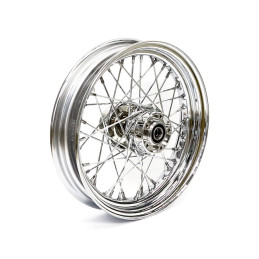 3.00 x 16 front wheel 40 spokes chrome 08-17 FLT FLHT FLHR FLTR FLHX (ABS)