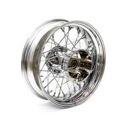 Roata spate 5.00 x 16 cu 40 spițe cromate