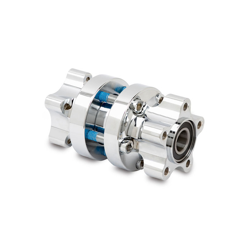 Ness wheel hub rear chrome 08-17 FXD Dyna (NU)