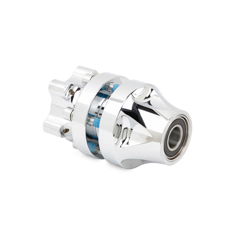 Ness wheel hub front chrome SF 07-15 FXST (NU)