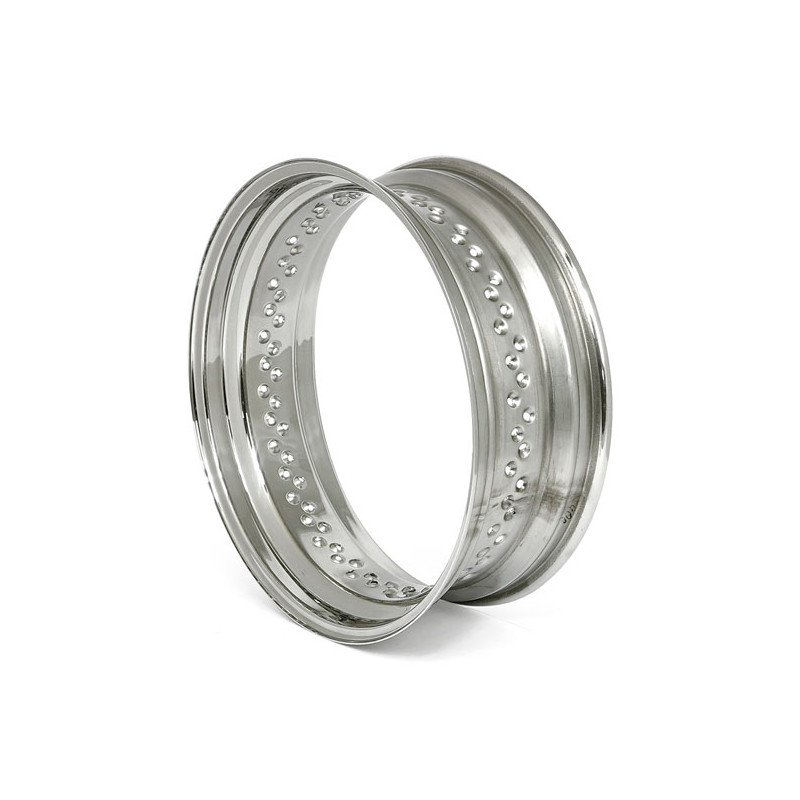 STAINLESS RIM 6.00 X 17, 80 SPOKE 