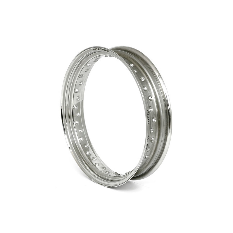 STAINLESS RIM, 3.50 X 15, 80 SPOKE 