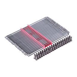 Zestaw szprych 21", 245mm. Chrom