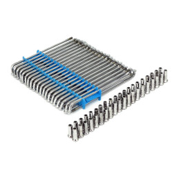 Spoke set 19", 145mm. Chrome 64-72 XL 71-72 FX DRUM 19"