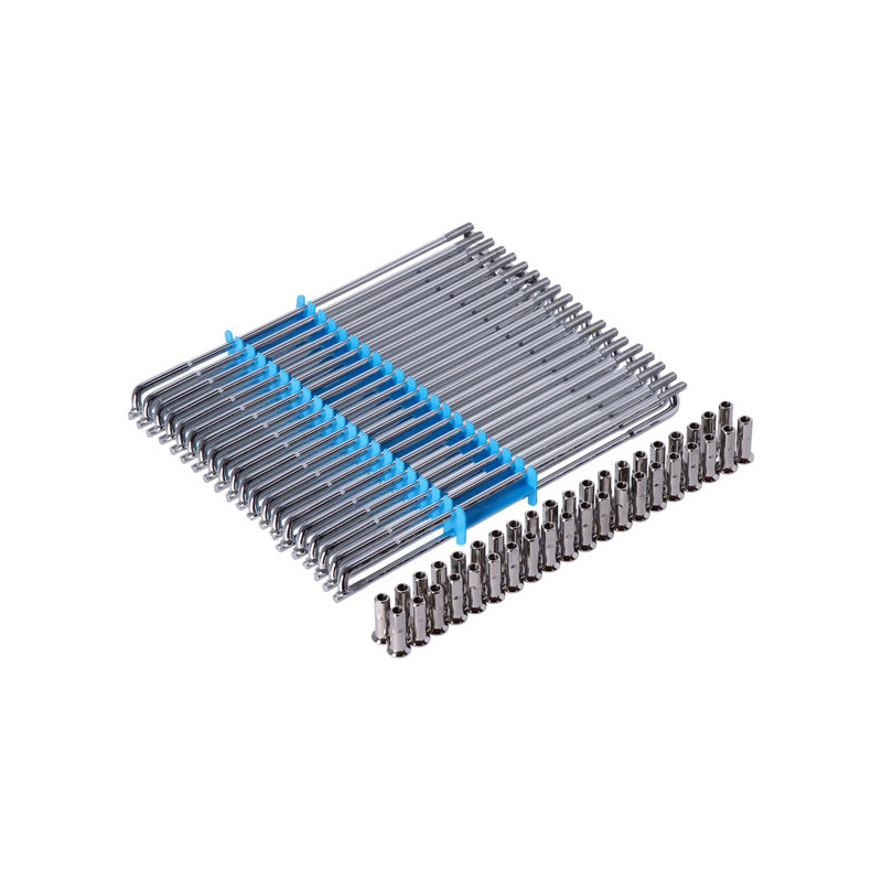 Zestaw szprych 19", 205mm. Chrom