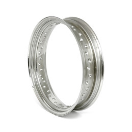STAINLESS RIM 4.00 X 17. 40 SPOKE 