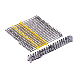 Spoke set 15", 160mm. Stainless 