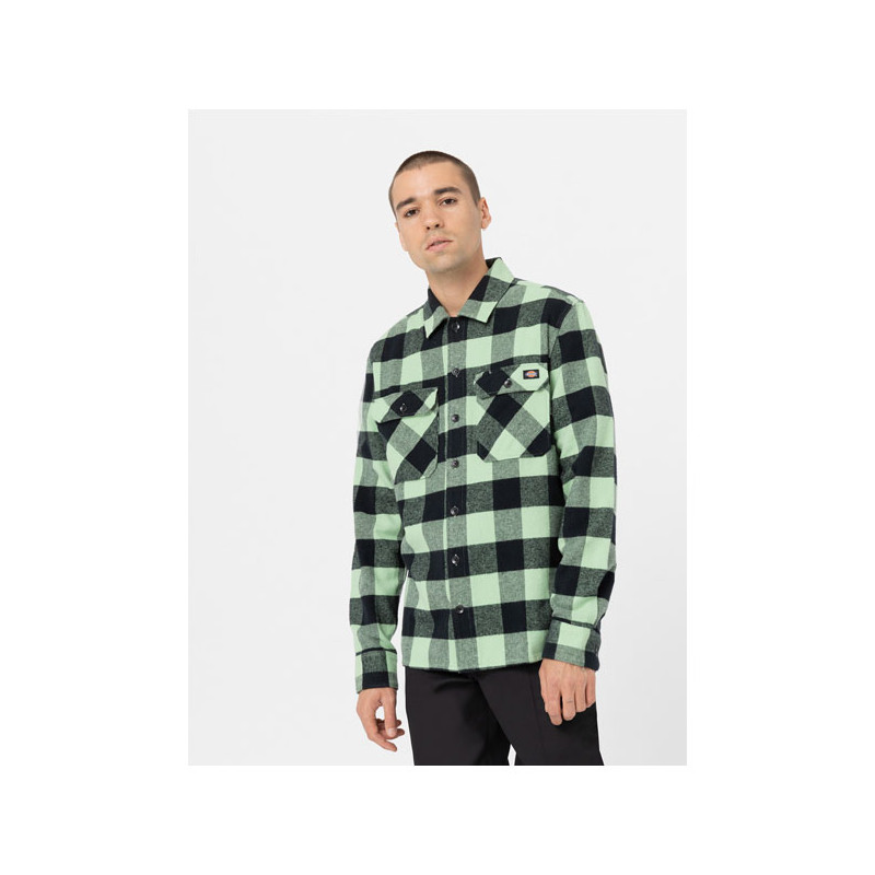 Dickies Sherpa Lined sacramento shirt green S