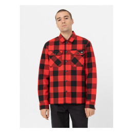 Cămașă Dickies Sacramento căptușită cu Sherpa roșie XL