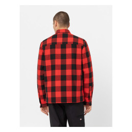 Dickies Sherpa Lined sacramento shirt red S