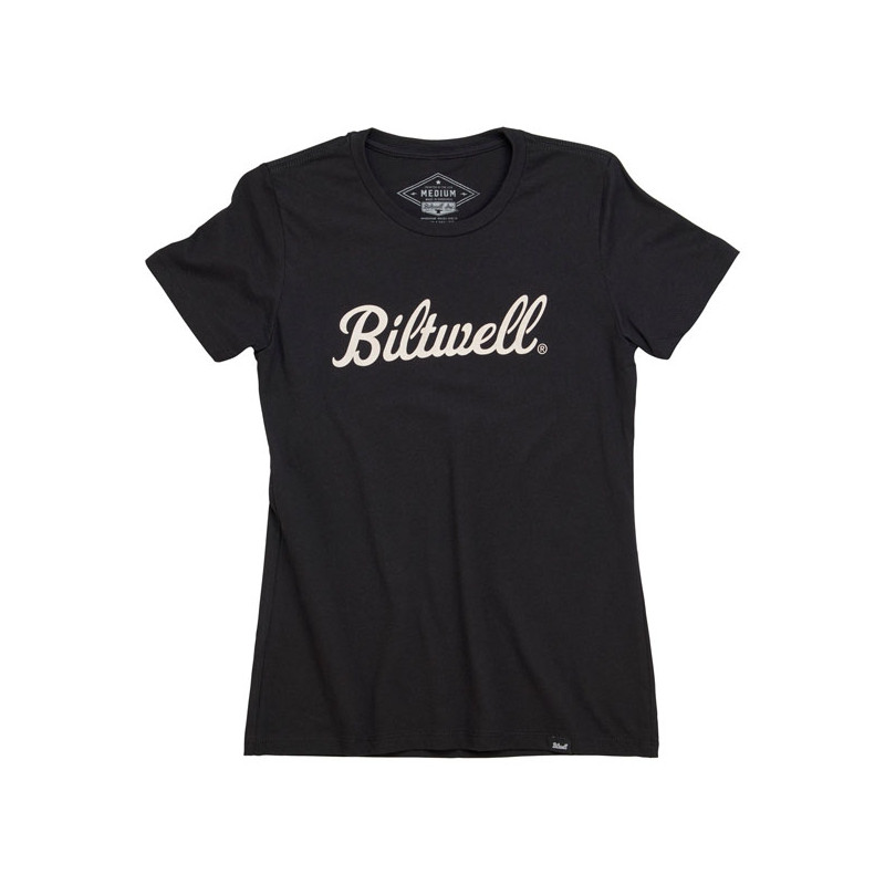 Biltwell Script тениска за жени L