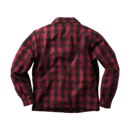 WCC Wool lined Plaidshirt red/black M