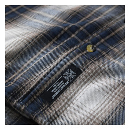 WCC riser shirt brown/blue XL