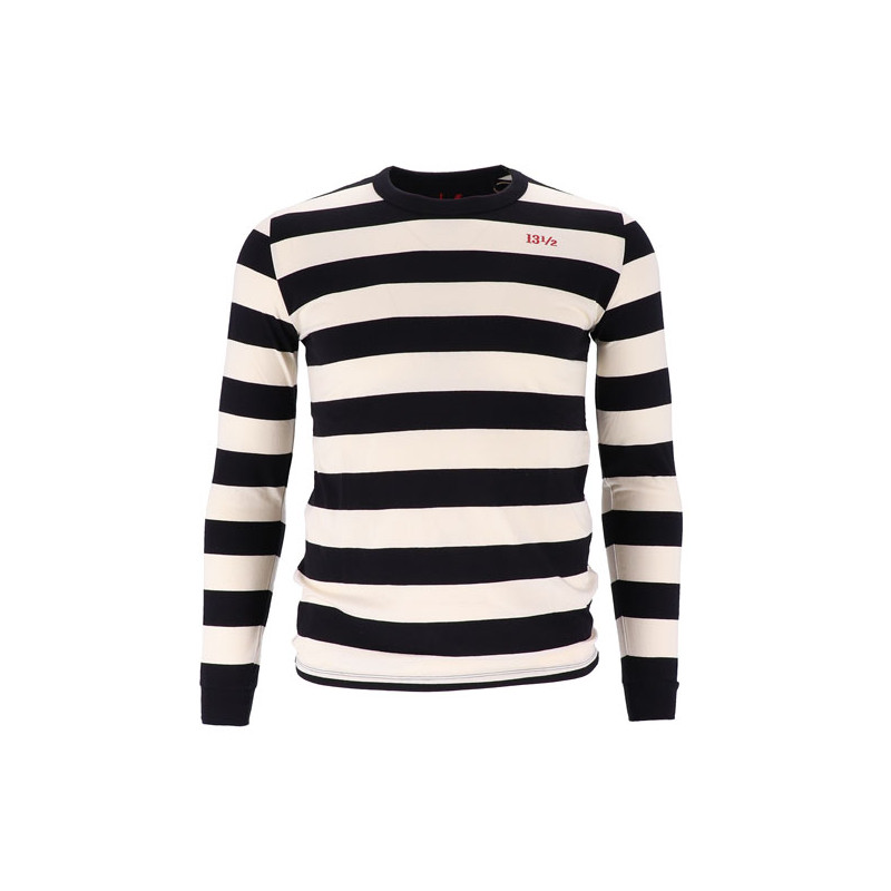 13 1/2 Behind Bars longsleeve white/black S