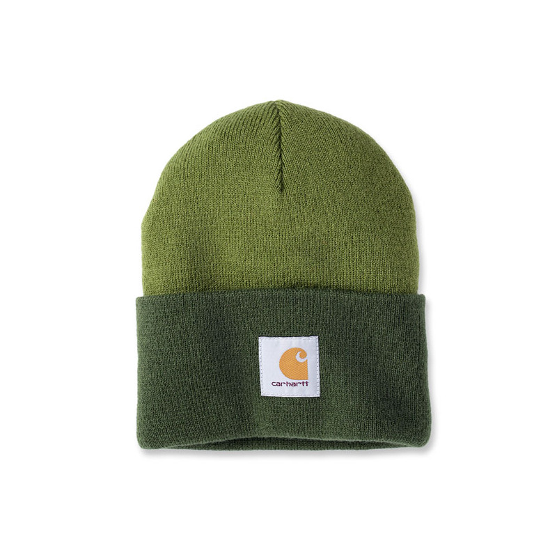 Czapka zimowa Carhartt Knit Cuffed Two-Tone Light Moss Uniwersalny rozmiar