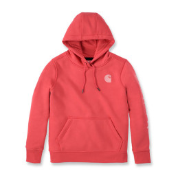 Женски суитшърт Carhartt Logo Sleeve bittersweet XS