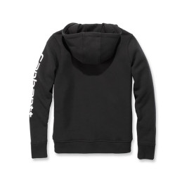 Bluza damska Carhartt z logo na rękawie kolor czarny rozmiar XL