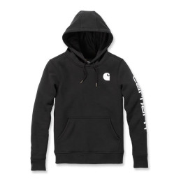 Dámská mikina s kapucí Carhartt černá L