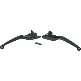 LEVER SET BLK 08-13 FLHT 