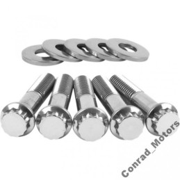 Zestaw śrub hamulca przedniego Harley Softail Dyna