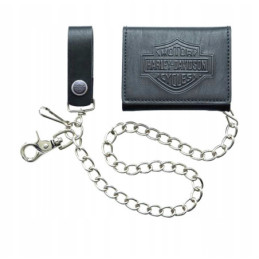 Cartera de cuero Harley-Davidson para tarjetas