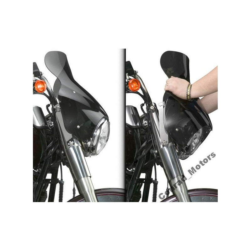 Szyba opływowa STINGER Harley Softail FAT BOY