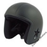 Casco de motocicleta negro BANDIT