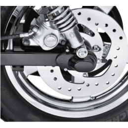 Nakładki osłony osi tył HARLEY SKULL Sportster