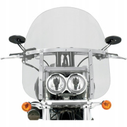 Szyba motocyklowa 43cm 17 cali Harley Dyna Fat Bob