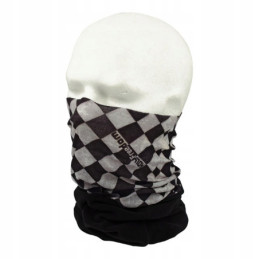 Motocyklová šátek bandana nákrčník 2v1 černá
