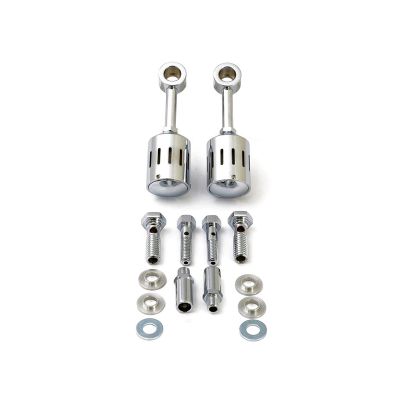 Kit de respiración dual cilindro corto 93-23 Big Twin