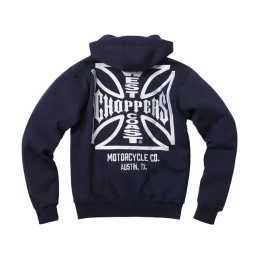 WCC Bluza z zamkiem Atx Zip granatowa XL