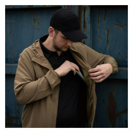 Army Surplus Baseball cap softshell wolf black L/XL