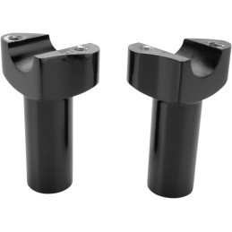 RISERS STRAIGHT 3.5" BLK 